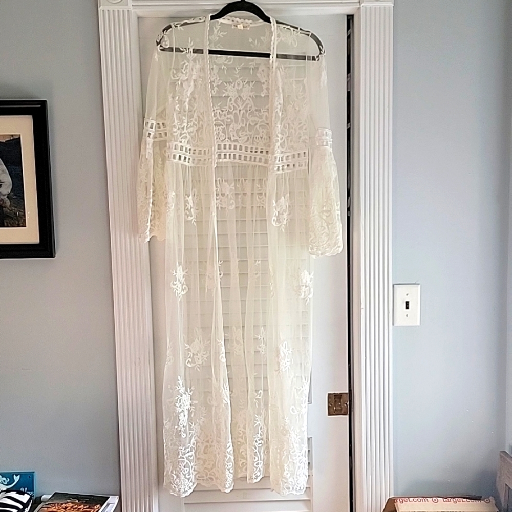 Cover up, bridal robe, lingerie